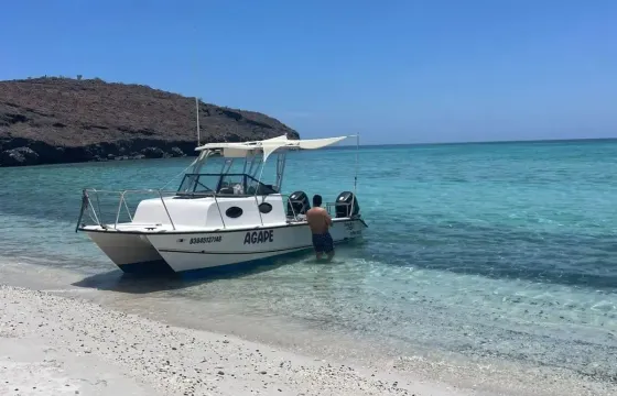 Twin Vee 22ft Private Catamaran Experience in La Paz for up to 6 Guests