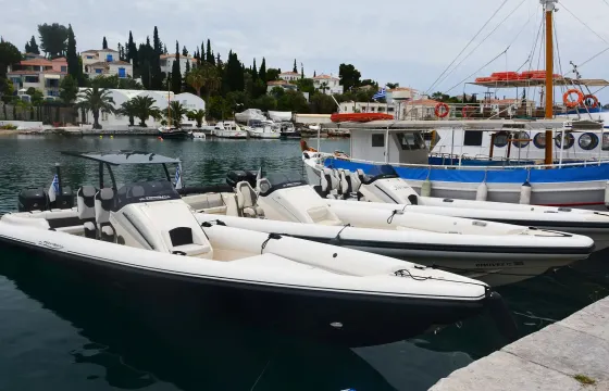 DailyTrip to Porto Cheli Coast Line - Spetses round the island with Nimbus T11