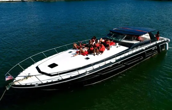 Enjoy Sea Ray 65 Black with Jacuzzi!