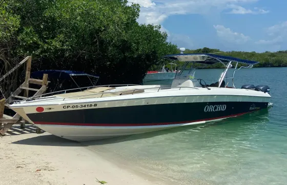 38 FOOT BOAT. SEATS 18 PEOPLE. BATHROOM. SHOWER.