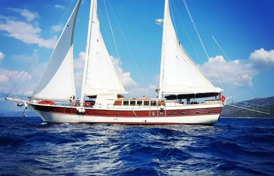 Authentic Turkish 108' Gulet for charter in Muğla