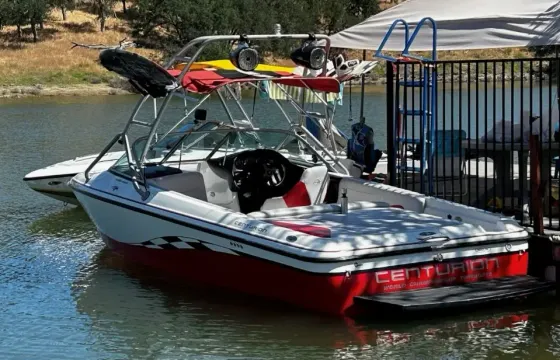 In Water at Lake Nacimiento | 22ft Centurion Avalanche