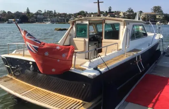Charter MV Salute Motor Yacht on Sydney Harbour