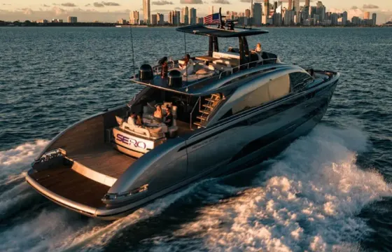 80ft Pershing Yacht Charter in Montauk for Day Trips and Celebrations
