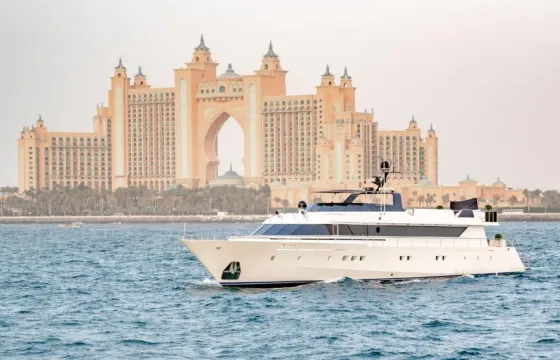 144ft  | 70 pax  | spacious and luxurious rental yacht