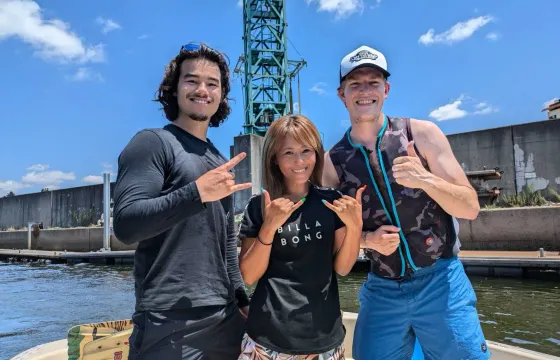 Wakeboarding Charter!! Learn and practice the tricks while enjoying the views!!