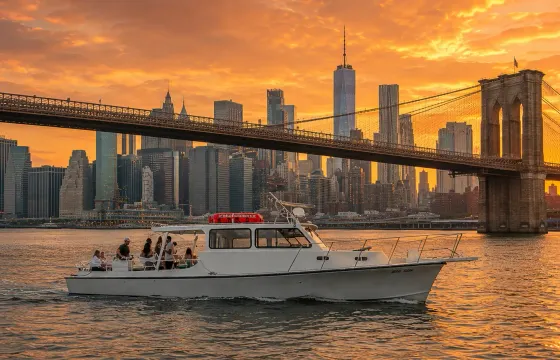 Classy Yacht for 16 Guests in Manhattan: Captained!
