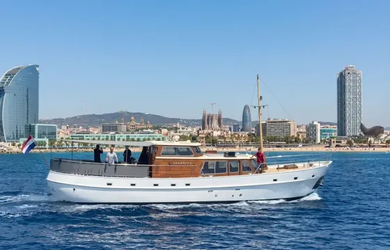 Premium Classic 61' Kok Vinkeveen Yacht In Barcelona