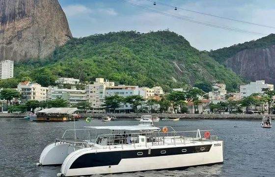 47ft Praia Catamaran Rental in Rio de Janeiro, Brazil  w/ concierge