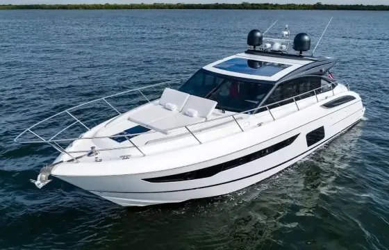 58ft Princess Yacht in the Hamptons for Day Charters and Celebrations