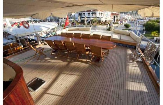 ATHEN A. This Wonderful Deluxe Gulet  is 32 m Long and for 16 People.