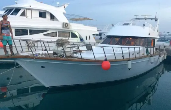 Wooden Design Motor Yacht for 6 People in Hurghada