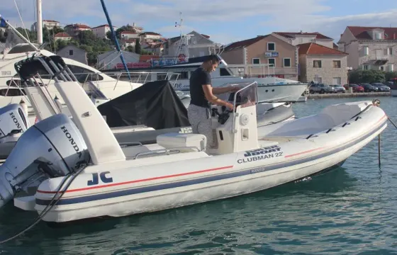Jokerboat Clubman 22' RIB Rental in Trogir, Croatia