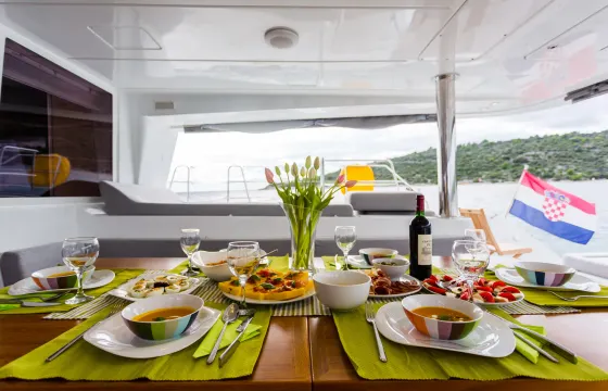 Cruising Catamaran in Trogir