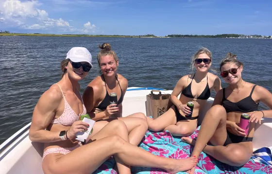 Party Boat, Bachelorette Party, Dolphin Cruise, Folly Beach, South Carolina