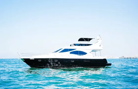 Luxury Yacht Rental in Dubai Marina – ⚓ 2024 New 60FT Motor Yacht Up to 20 Guest