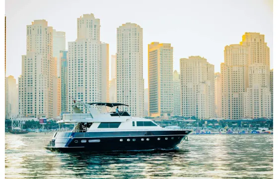 Glamorous Azimuth New Super 85 Yacht Best offer in Dubai Marina