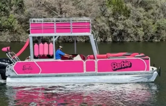Come on Barbie, let's go party! - 26' Double Deck Party Boat to Devil’s Cove