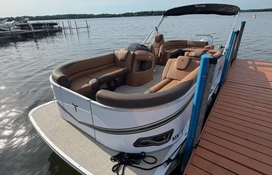 2026 Tahoe LTZ 23' Tritoon | Premium Watercraft Rental in Mound, Minnesota