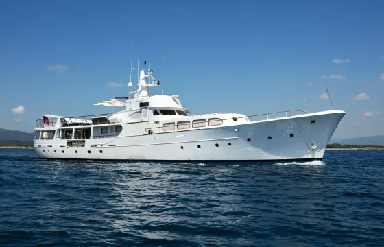 Lady Jersey Abeking & Rasmussen 118ft Mega Yacht Rental Monaco