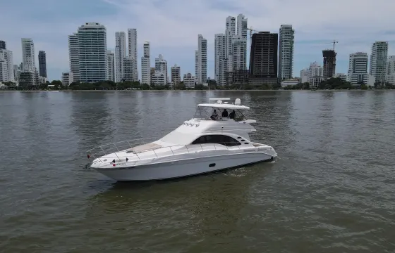 Sea Ray 58 Sedan Bridge Yacht in Cartagena de Indias (16 Knots)