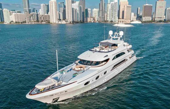 Miami's Superyacht 166’ Trinity With Crew - Accommodates 13 Guests