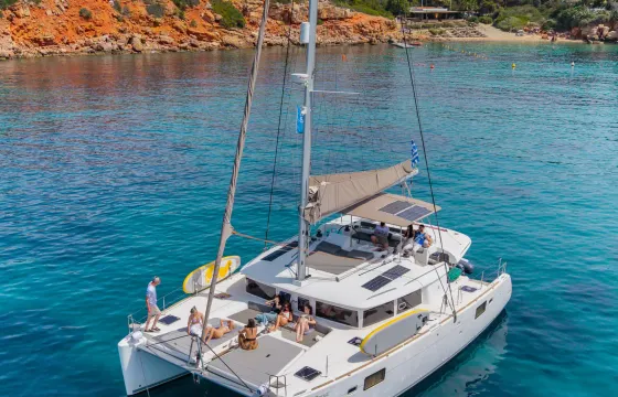 Lagoon 450 Fly - Experience the Athens Riviera on a Sailing Catamaran