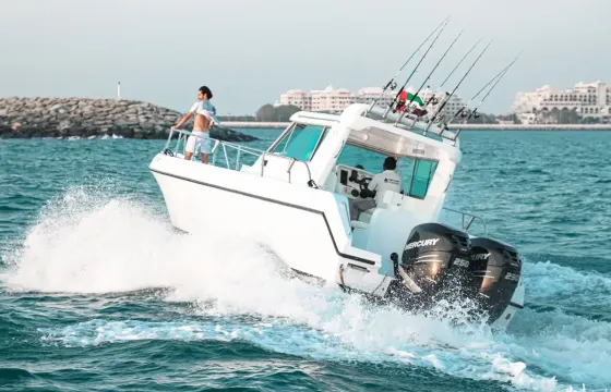 40ft -Fishing Boat for Rent -1 HR Swimming Free -Deep sea