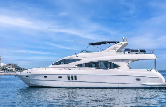 Majesty 77ft Luxury Yacht for Charter in Dubai