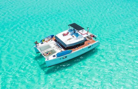 Charter the Lagoon 450 Cruising Catamaran for Anguilla Tours with Friends
