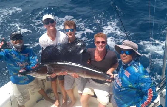 Enjoy Fishing in Cancún, Mexico on 35' Mark Bertram Sport Fisherman