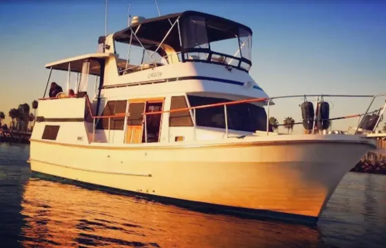 Gorgeous Taiwanese Power Yacht in Long Beach, California