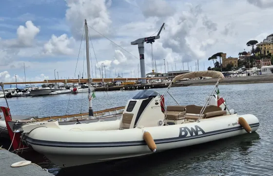 Rent 24' BWA Powerboat with Optional Skipper in Cannigione, Sardegna