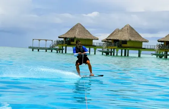 Wakeboarding Lessons In Vaitape, French Polynesia