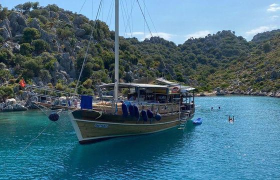 Sail Antalya & Kas on Classic 50' Mediterranean Yacht