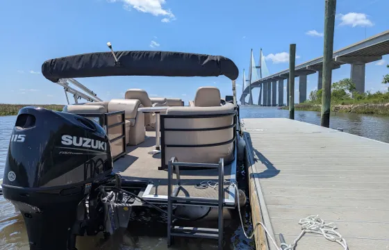 SSI and Jekyll Island Pontoon Rental