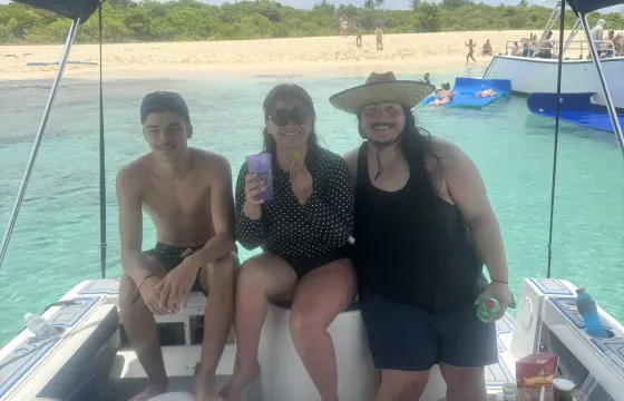 Charter boat tour to Icacos Palomino from Fajardo, Marina Puerto Chico.