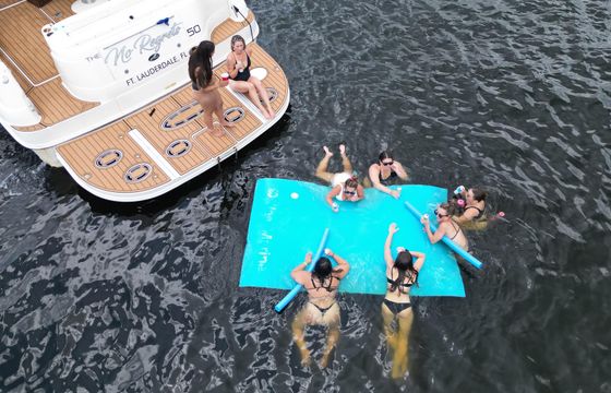 Enjoy your day on The No Regrets 50' Yacht!!
