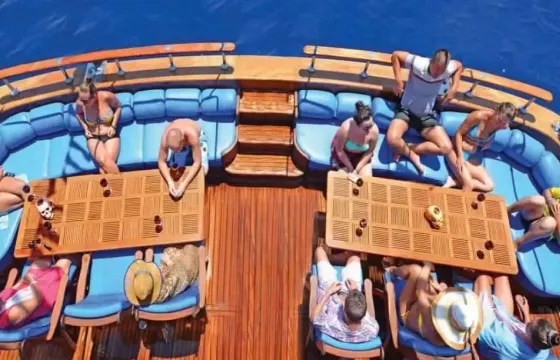 Exciting Pirate Boat Trip to Tiran Island in Sharm el sheikh, Egypt