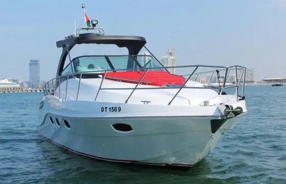 Hit the water in style With this 36' Motor Yacht in Dubai, UAE