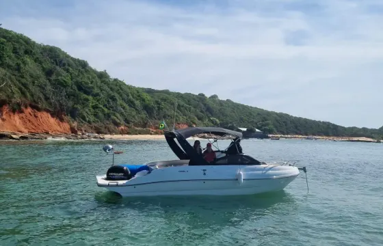 24ft "Iara" Coral Motor Yacht Rental in Búzios, Rio de Janeiro, Brazil