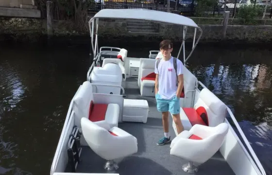 Boat Rental - 24' Sundancer Pontoon In Miami!