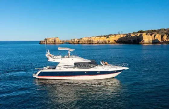 Luxurious 48 Atlantic Motor Yacht Cruise in Vilamoura, Portugal