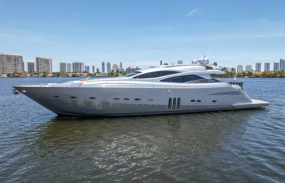 Deal of the Week! 94' Pershing Yacht for Rent in Miami, Florida.