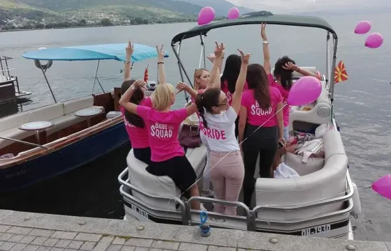 Charter a Pontoon in Ohrid, Macedonia (FYROM)