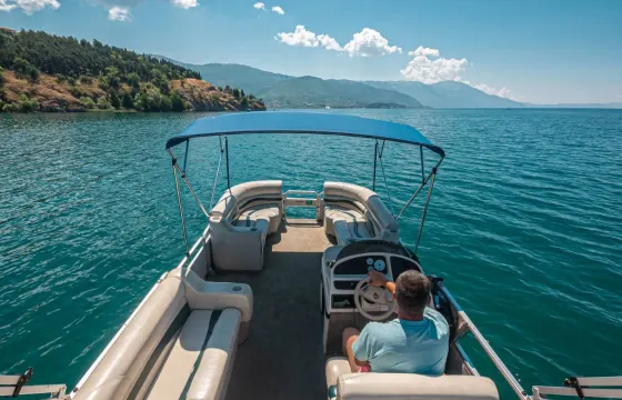 Charter a Pontoon in Ohrid, Macedonia (FYROM)