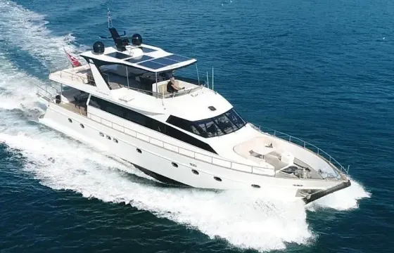 SanLorenzo 85 M/Y Poseidon in Gocek for charter