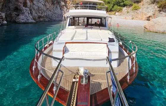 Private Fethiye Bay & Sunset Boat Trip Aboard Beautiful 52' Motor Yacht