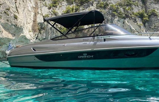 Stylish Cruiser | Zakynthos | 24ft Cranchi Yacht | North or South Side Tour