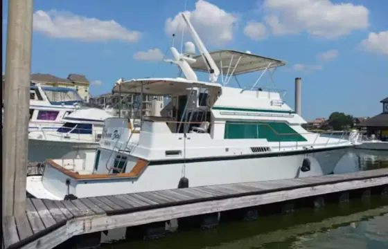60ft Super SMotor Yacht Charter for Events Birthday Parties | Seabrook, Texas